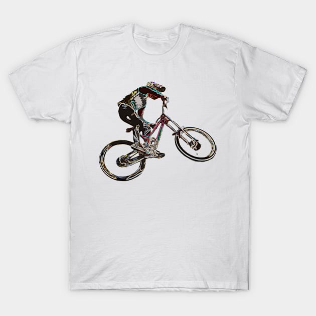 mtb T-Shirt by rickylabellevie